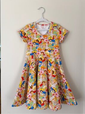 Handmade in America Vintage Nostalgic Strawberry Shortcake twirl dress 6